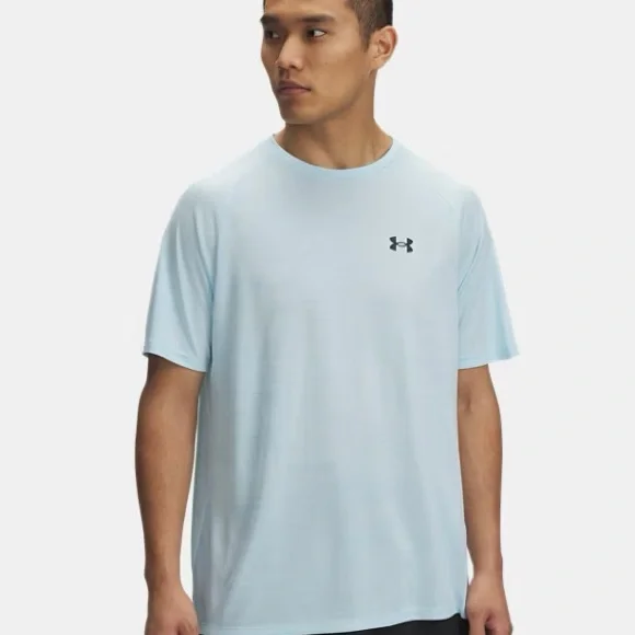 UNDER ARMOUR • Tech 2.0 Short Sleeve Tee • Light Blue Men’s 3XL NWT 👕✨ - Picture 2 of 3
